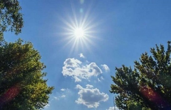 Moti sot në Maqedoninë e Veriut, me diell dhe i ngrohtë