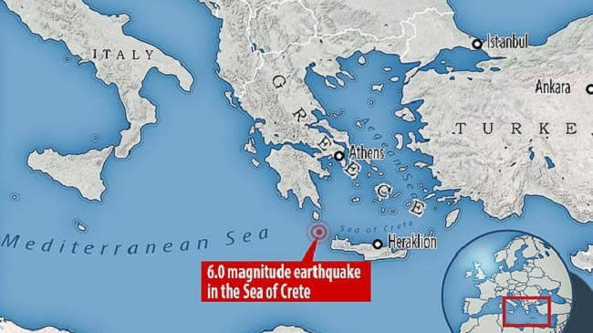 Tërmeti godet Greqinë, dridhjet ndihen edhe në brigjet shqiptare