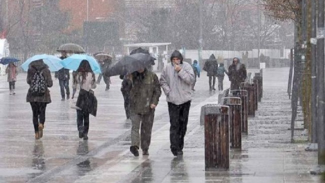 Nga dita e marte me reshje shiu dhe bore në Kosovë