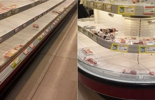 Frika nga koronavirusi, qytetarët boshatisin supermarketet në Itali [Foto]
