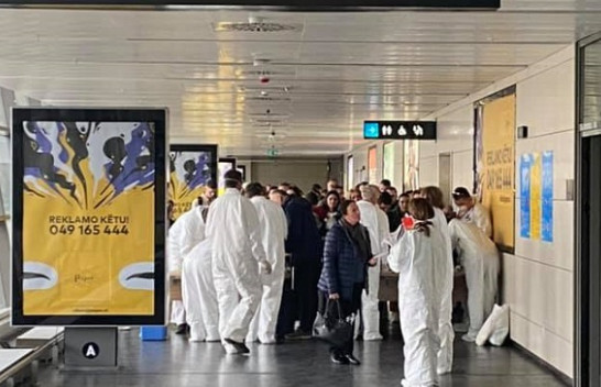 Në aeroportin ‘Adem Jashari’ mjekët po kontrollojnë pasagjerët e ardhur nga Italia