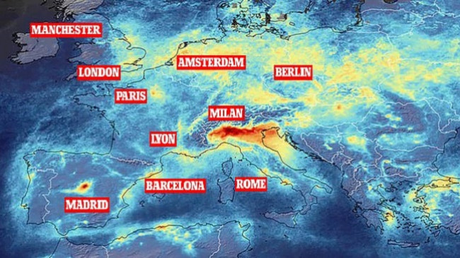 Ana tjetër e medaljes, koronavirusi ka pastruar ajrin në botë, NASA sjell pamjet satelitore [Foto]