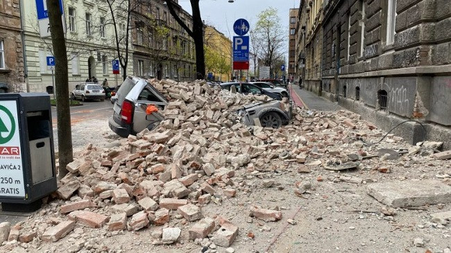 Tërmeti i fuqishëm godet Zagrebin