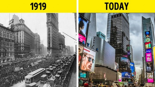 20 fotografi që tregojnë se sa ka ndryshuar bota në 100 vitet e fundit