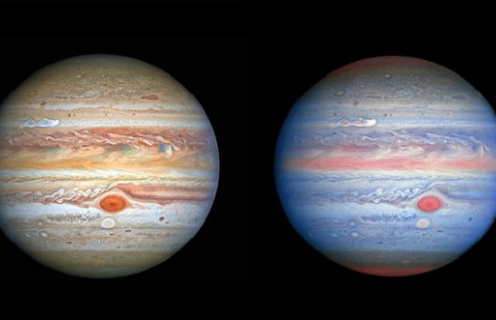 Imazhe mahnitëse nga teleskopi ‘Hubble’/ NASA filmon një stuhi të fuqishme në planetin Jupiter