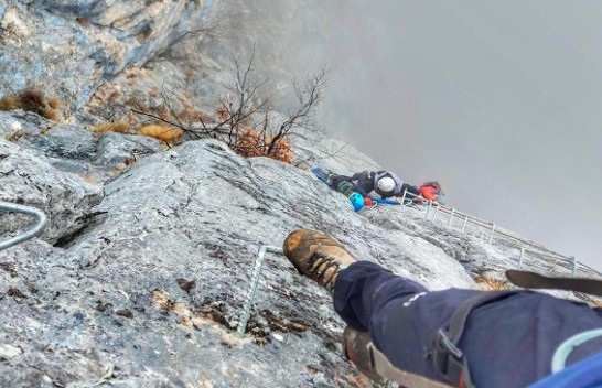 Aventurë e çmendur, adrenalinë e pamje përrallore – gjërat që Via Ferrata i ofron [Foto]