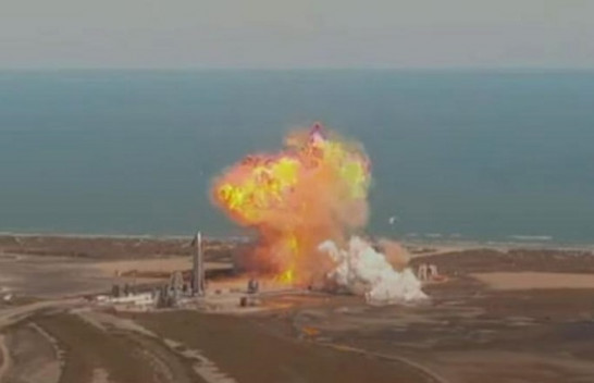Shpërthen gjatë provës raketa “Starship” e kompanisë SpaceX