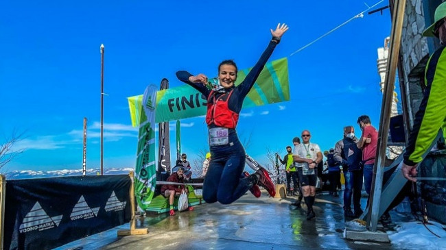 Alpinistja Arineta Mula fituese e maratonës në vrapimin malor në Vodno – Matka të Maqedonisë