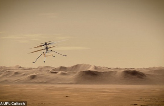 Fluturimi i parë në një botë tjetër, NASA ngre në Mars dronin 85 milionë dollarësh [Foto]