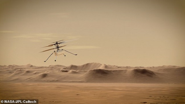 Fluturimi i parë në një botë tjetër, NASA ngre në Mars dronin 85 milionë dollarësh [Foto]