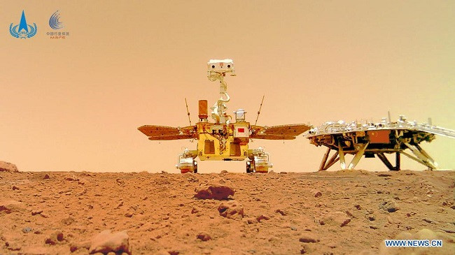 Kina publikon imazhe të reja nga planeti Mars
