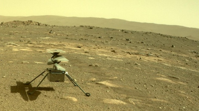 Helikopteri i NASA-s kap pamje të një minitornado në Mars