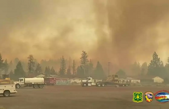 Tornado e fuqishme zjarri një tregues i motit ekstrem në SHBA