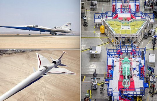 ‘Djali i Concorde’ po merr formë, NASA publikon pamjet e prodhimit të fluturakes supersonike që do të lëvizë me shpejtësi të zërit