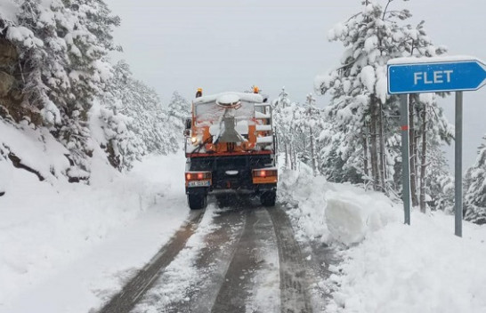 Reshje të dendura bore në Shqipëri, ARRSH: Në këto akse duhen përdorur zinxhirët
