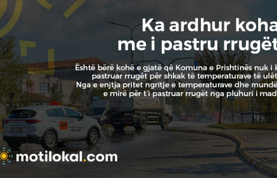 Ka ardhur koha me i pastru rrugët!