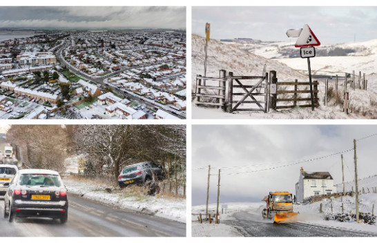 I ftohti arktik 'mbërthen' Britaninë e Madhe [Foto]