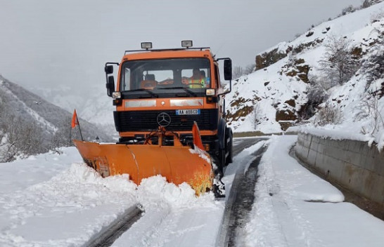 Borë dhe shi në Shqipëri, ARRSH njofton për gjendjen e rrugëve