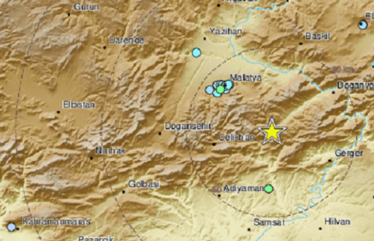 Tërmet me magnitudë 5.6 ballë në Malatya të Turqisë