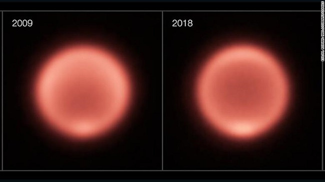 Astronomët zbulojnë ndryshime befasuese në temperaturat e Neptunit
