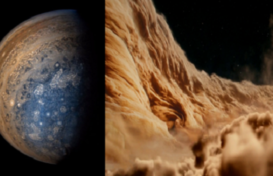 NASA publikon foto të reja mahnitëse të Jupiterit të shkrepura nga anija e saj kozmike Juno