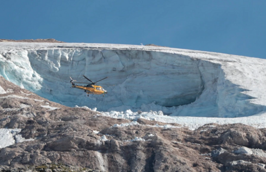 Rritja e temperaturave po shpejton shkrirjen e akullnajave alpine