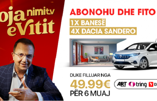 Loja e madhe nga Nimi TV vazhdon! Edhe 4 vetura dhe një banesë deri në fund të vitit!