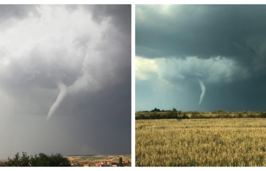 E paparë ndonjëherë: Një mini-tornado në qiellin e Kosovës