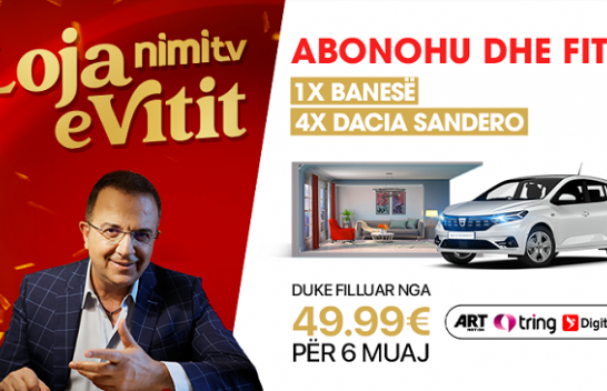 Nxito dhe abonohu! Loja shpërblyese nga Nimi TV vazhdon! Më 10 gusht në Klan Kosova shpallja e fituesit të dytë!