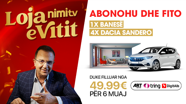Nxito dhe abonohu! Loja shpërblyese nga Nimi TV vazhdon! Më 10 gusht në Klan Kosova shpallja e fituesit të dytë!
