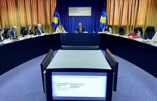 Mbahet takimi i Këshillit Kombëtar për Ndryshime Klimatike me donatorë