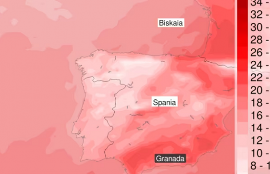 Pas verës përvëluese, disa pjesë të Spanjës vazhdojnë të thyejnë rekorde të nxehtësisë edhe në vjeshtë