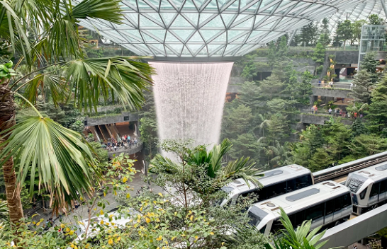 Zbulohet kopshti tropikal magjik në aeroportin e Katarit pak ditë përpara Kupës së Botës [Foto]