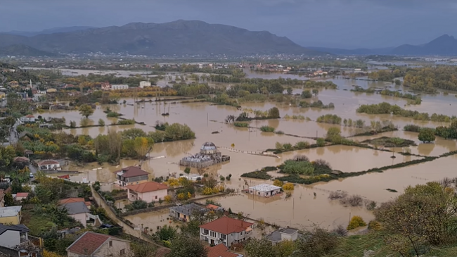 Stuhi shiu e reshje bore në Shqipëri