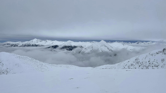 Vranësira, reshje shiu e bore në Kosovë