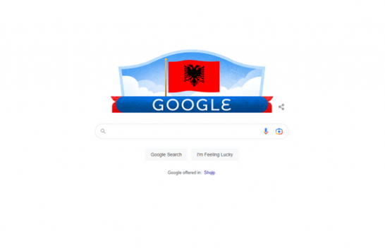 Google nderon shqiptarët në 110-vjetorin e Pavarësisë së Shqipërisë
