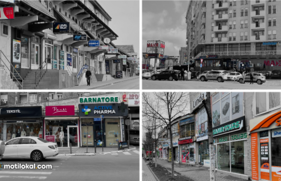 Vazhdon largimi i reklamave të vendosura nga biznese të ndryshme në Prishtinë