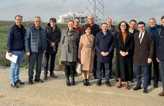 Delegacioni gjerman vizitoi parcelën e 'Solar 4 Kosovo'