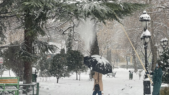 Stuhia e borës godet Iranin