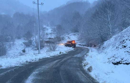 Borë në Dardhë, Llogara, Krujë dhe Shishtavec, ARRSH: tregon për gjendjen e rrugëve
