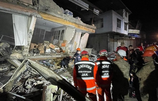 AFAD: Pas tërmetit me magnitudë 6.4 ballë në Hatay, janë regjistruar 90 pasgoditje