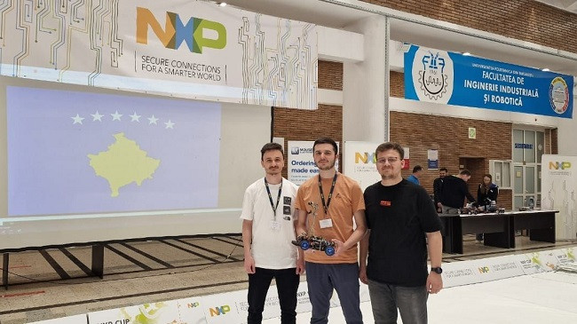 Studentët e Universitetit të Prishtinës renditën në vendin e katërt në garën ndërkombëtare të robotëve autonom