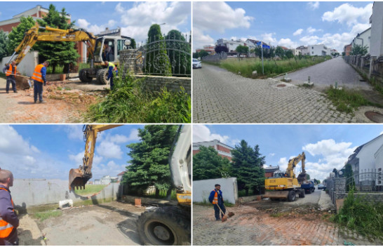 Komuna e Prishtinës në aksion, lirohen disa rrugë në lagjen Qëndresa/ FOTO