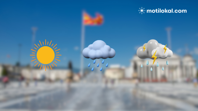 Moti të enjten në Maqedoni