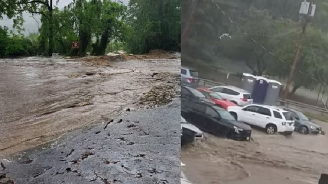Përmbytjet ekstreme pushtojnë rrugët e Nju Jorkut