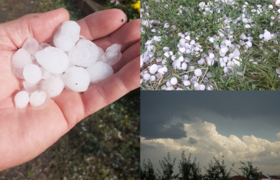 Stuhi shiu, breshër dhe bubullima, ja si ishte pasditja në Kosovë