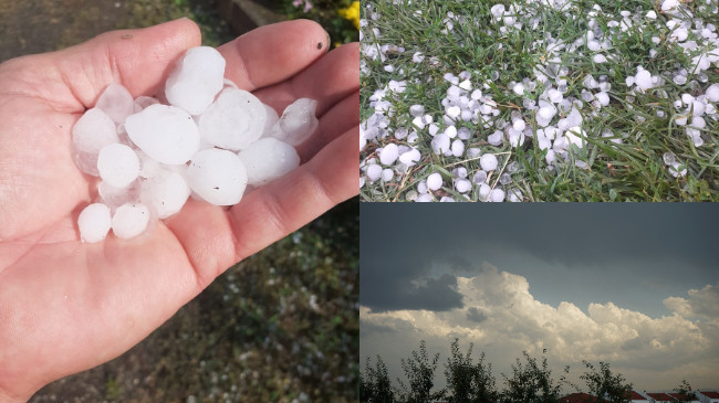 Stuhi shiu, breshër dhe bubullima, ja si ishte pasditja në Kosovë