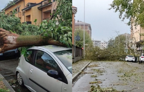Stuhi shiu, breshër i fortë dhe erëra me shpejtësi mbi 120 km/h godasin Italinë