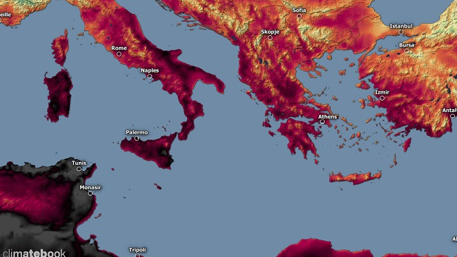 Vala historike e të nxehtit në Mesdhe – Rekord i ri i temperaturës në Evropë për muajin korrik