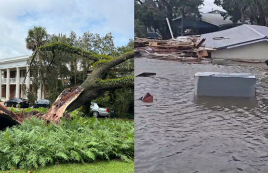 Uragani Idalia shkakton përmbytje dhe dëme të mëdha në Florida dhe Xhorxhia/ VIDEO